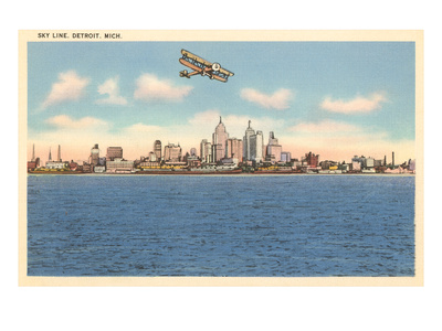 Skyline, Detroit, Michigan