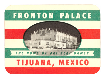 Jai Alai Ticket