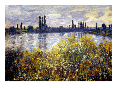 Monet: Seine/Vetheil, 1880