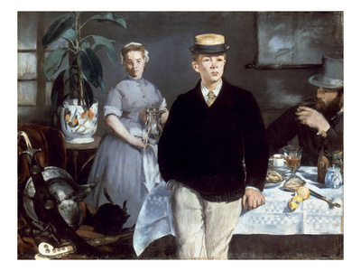 Manet: Luncheon, 1868