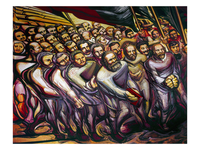 Siqueiros: Mural, 1950S