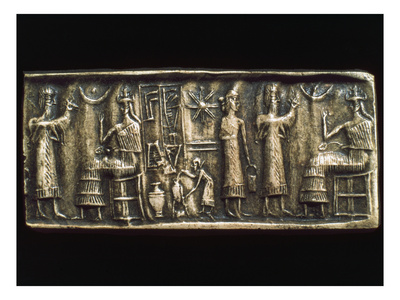 Assyrian Cylindrical Seal