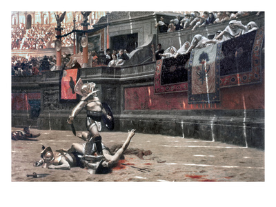 Gerome: Gladiators, 1874