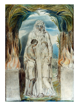 William Blake: Adam & Eve