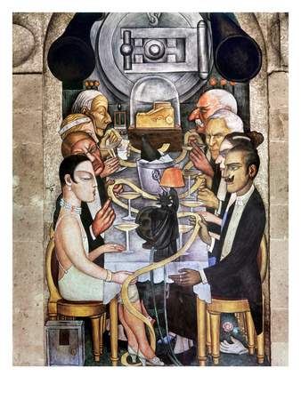 Rivera: Banquet, 1928
