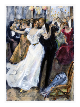Society Ball, C1900