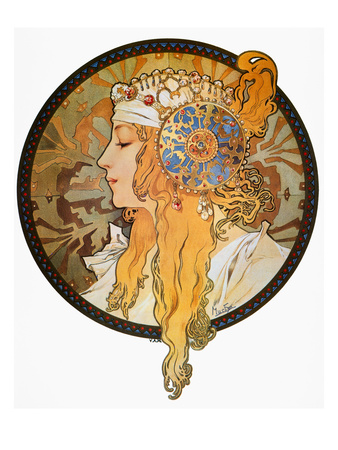 Mucha: Poster, C1900