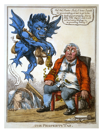 Cartoon: John Bull, C1814
