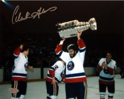 Clark Gillies Holding Cup Horizontal Poster