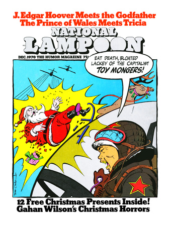 National Lampoon, December 1970 - Toy Monger and Christmas Horrors