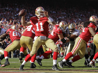 Buy San Francisco 49ers and New Orleans Saints: Alex Smith at AllPosters.com