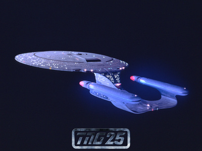 Star Trek: The Next Generation Starship USS Enterprise NCC-1701-D