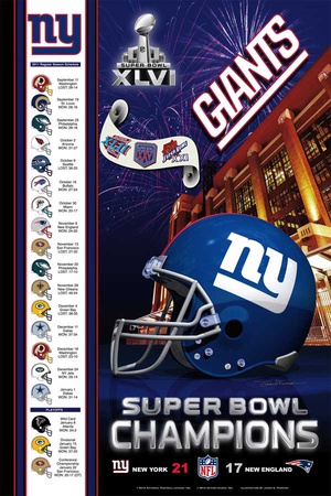 Buy SuperBowl XLVI - Winner 2012 at AllPosters.com