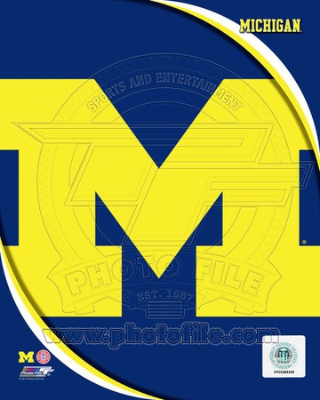 Buy University of Michigan Wolverines Team Logo at AllPosters.com