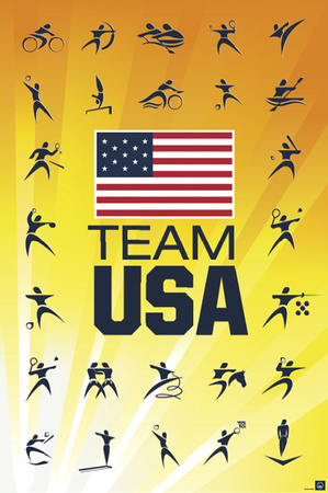 Buy London 2012 Olympics - Team USA at AllPosters.com