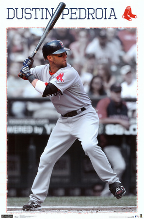 Red Sox - Dustin Pedroia 2012 Posters
