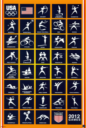 Buy London 2012 Olympics - Team USA at AllPosters.com
