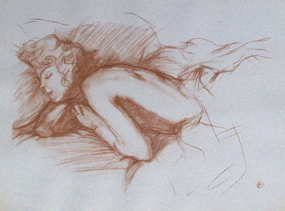 Buy Dessins : Femme endormie at AllPosters.com