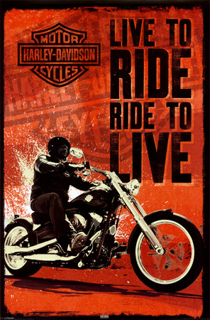 Harley Davidson - Live to Ride