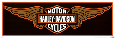 Harley Davidson - Wings Posters