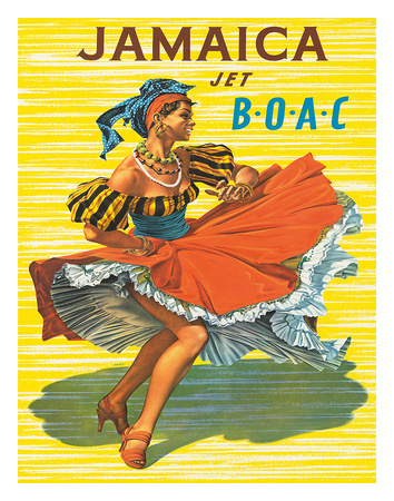 British Overseas Airways Corporation: Jamaica - Jet BOAC, c.1950s