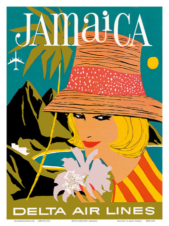 Buy Delta Air Lines: Jamaica at AllPosters.com