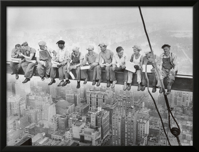 Buy Lunch Atop a Skyscraper, c.1932 at AllPosters.com