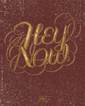 Hey Now - Serigraph