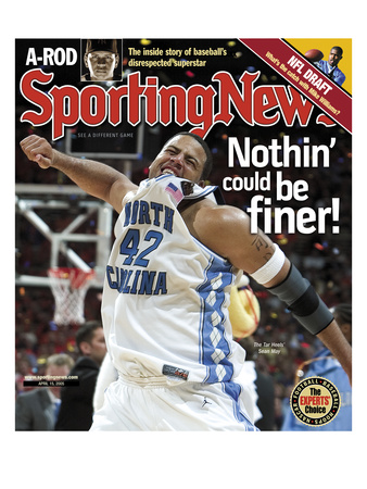 Buy North Carolina Tar Heels' Sean May - National Champions - April 15, 2005 at AllPosters.com