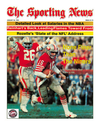 Buy San Francisco 49ers QB Joe Montana - Super Bowl Champs - January 28, 1985 at AllPosters.com