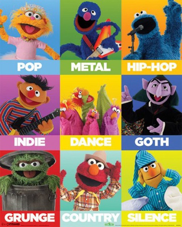 Sesame Street - Music Posters