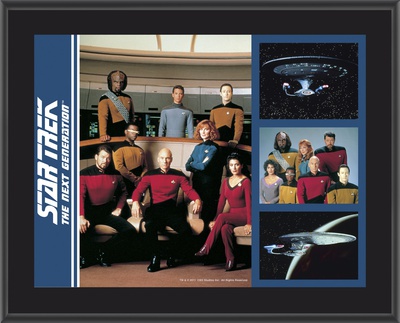 Star Trek - Group shot Art Plaque