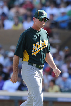 Scottsdale, AZ - March 09: Oakland Athletics v Colorado Rockies - Jemile Weeks