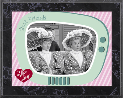 I Love Lucy - A Wonderful Pair plaque Art Plaque