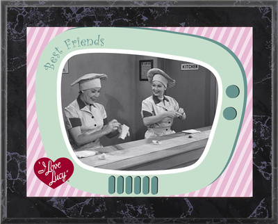 I Love Lucy - Chocolate Factory plaque Art Plaque