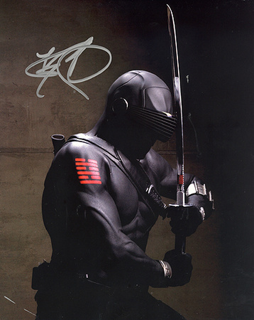Ray Park GI Joe In Black Suit Vertical Photo