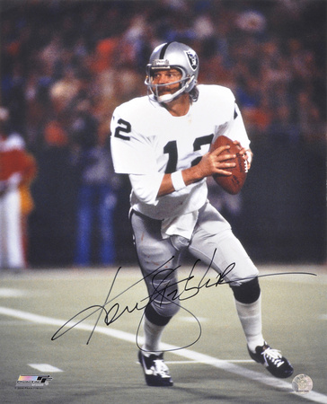 Ken Stabler Oakland Raiders Autographed Photo (Hand Signed Collectable)