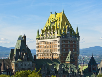 Fairmont Le Chateau Frontenac Hotel.