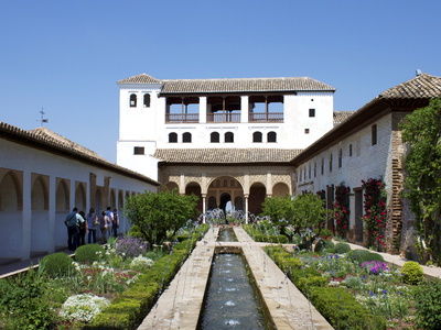 Generalife, Alhambra Palace, UNESCO World Heritage Site, Granada, Andalucia, Spain, Europe