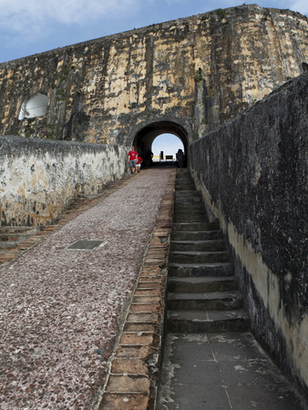 Castillo San Felipe Del Morro, Old Spanish Fortress, San Juan, Puerto Rico, West Indies, Caribbean