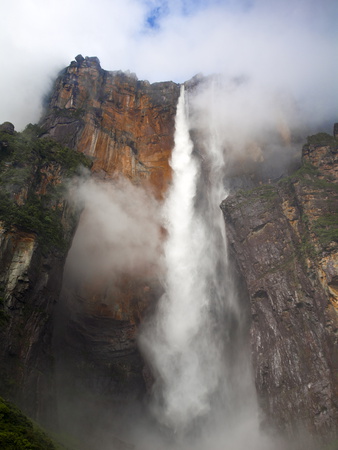 View of Angel Falls From Mirador Laime, Canaima National Park, Guayana Highlands, Venezuela