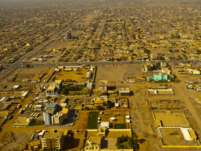 Buy Aerial View of Khartoum, Sudan, Africa at AllPosters.com