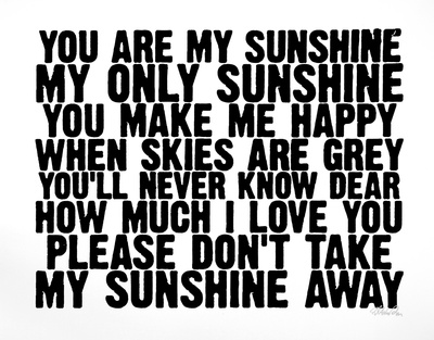 Buy You Are My Sunshine at AllPosters.com