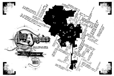 Buy Los Angeles Pop Culture Map at AllPosters.com
