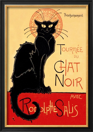 Tournee du Chat Noir Avec Rodolptte Salis Framed Art Print