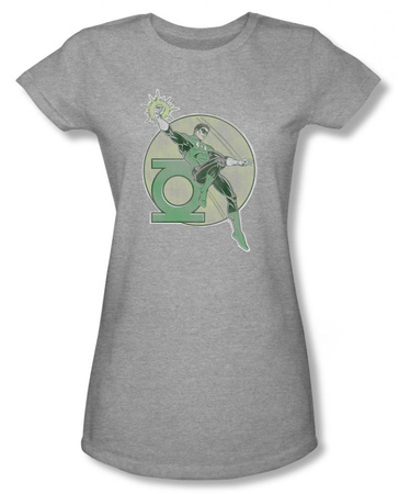 Juniors: Green Lantern - Retro Lantern Iron On