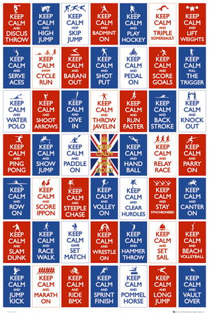 Keep Calm and Win Gold