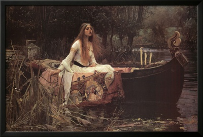 Buy The Lady of Shalott, 1888 at AllPosters.com