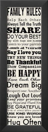 Family Rules Panel