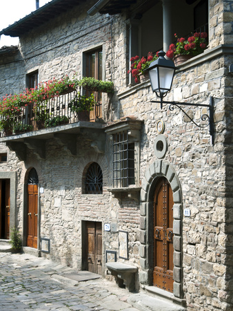 Montefioralle, Greve in Chianti, Firenze Province, Tuscany, Italy, Europe